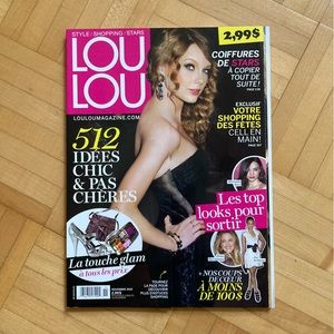 Taylor Swift LOULOU magazine cover November 2010 — RARE collectible item